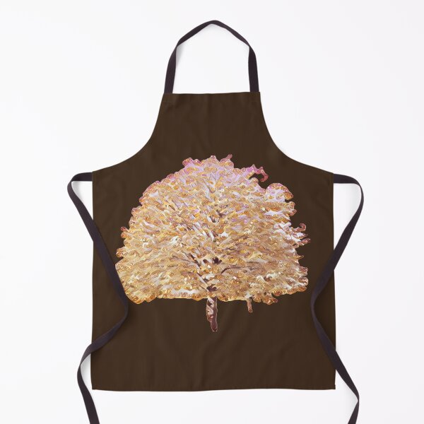 Item preview, Isolated Golden Autumn Tree Abstract Graphic Cutout designed and sold by BalkanBloomArt.