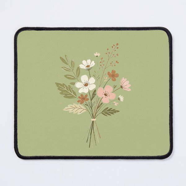 Item preview, Bouquet of flowers in soft tones designed and sold by mixoubraw.