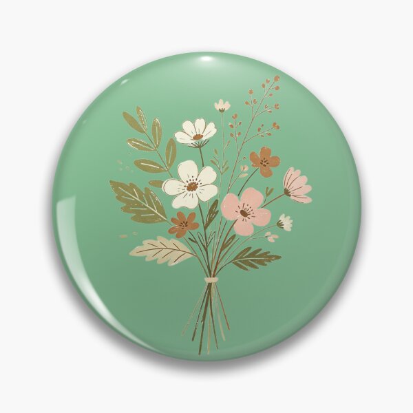 Item preview, Bouquet of flowers in soft tones designed and sold by mixoubraw.