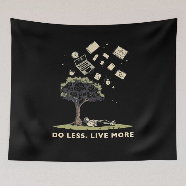 Item preview, Burnout Culture Do Less Live More designed and sold by ChicTrendz.