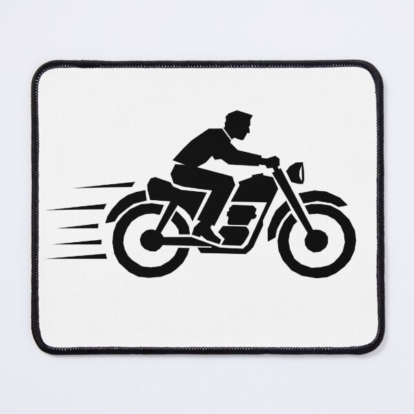 Item preview, Speeding Motorcycle Rider designed and sold by matybrak.