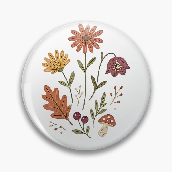 Item preview, Autumn Wildflower Graphic Gift designed and sold by ice-apparel.