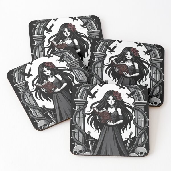 Item preview, Witch with a book designed and sold by MagelliShop.
