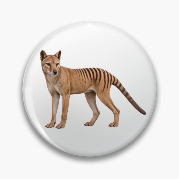 Item preview, Thylacine – Extinct Tasmanian Tiger Portrait designed and sold by Helt-enkelt.