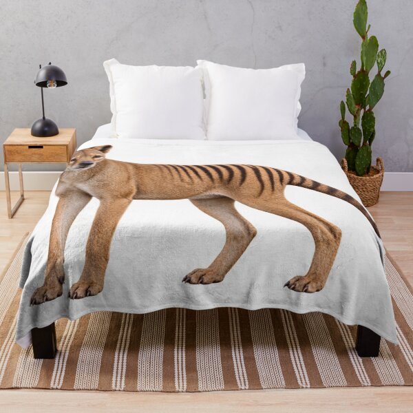 Item preview, Thylacine – Extinct Tasmanian Tiger Portrait designed and sold by Helt-enkelt.