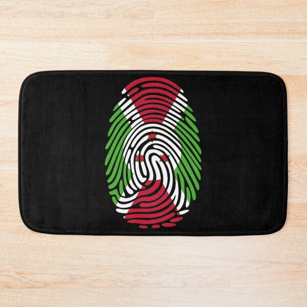 Item preview, Burundi Flag Fingerprint Identity | Burundian DNA Heritage Graphic designed and sold by NTGUILTY.