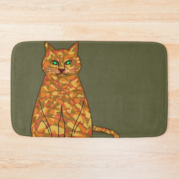 Item preview, Camouflage cat (khaki background) designed and sold by yuretzius.