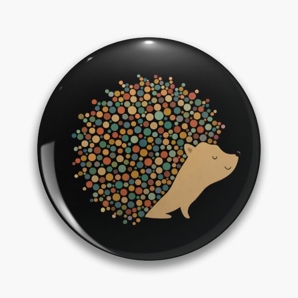 Item preview, Funny Colorful Hedgehog designed and sold by Moizento.