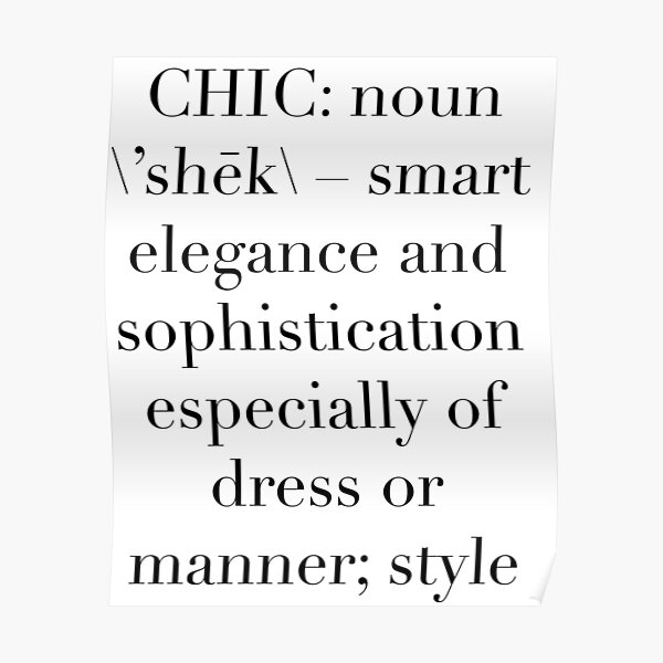 definition-of-chic-serif-hipster-trendy-tumblr-typography-poster