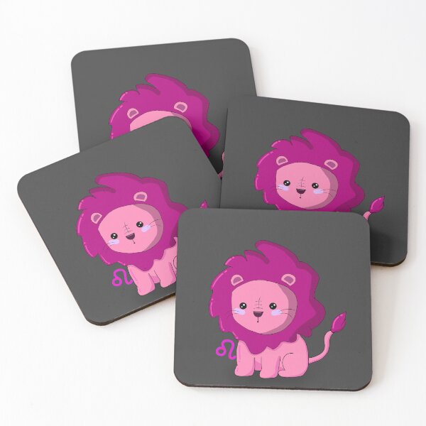 Item preview, Lil Leo Lion - Pink designed and sold by DoodlesbyEllieE.
