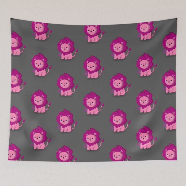 Item preview, Lil Leo Lion - Pink designed and sold by DoodlesbyEllieE.