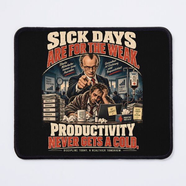 Item preview, Sick Days Are for the Weak – Funny Office Work Humor designed and sold by printworxx.