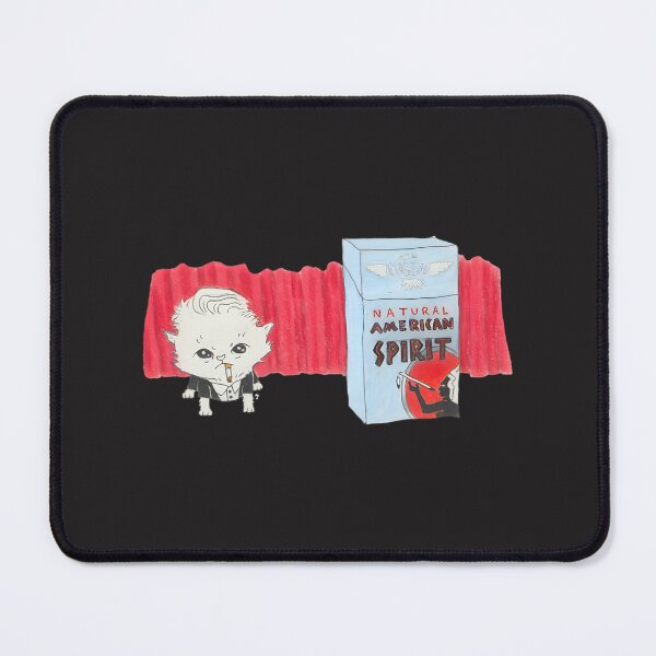 Item preview, The Cig Cats Red Room Artistic Illustration with Cats and Red Background designed and sold by tlcgiftcenter.
