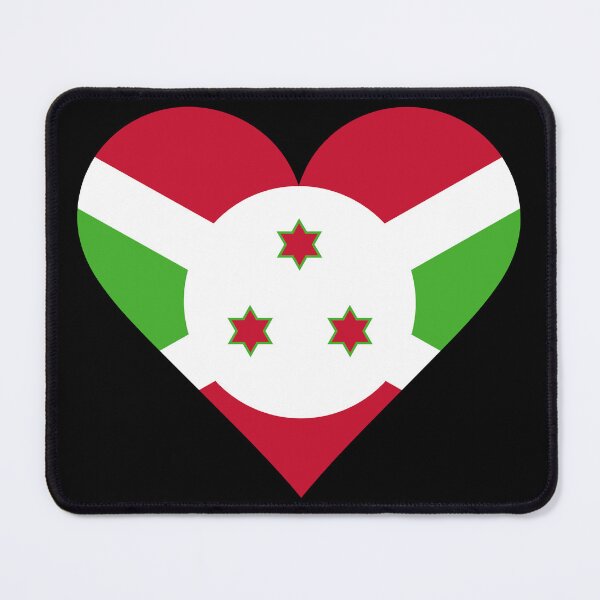 Item preview, Burundi Heart Flag Graphic | I Love Burundi Patriotic Symbol designed and sold by NTGUILTY.