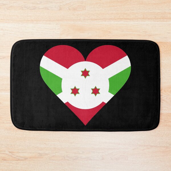 Item preview, Burundi Heart Flag Graphic | I Love Burundi Patriotic Symbol designed and sold by NTGUILTY.