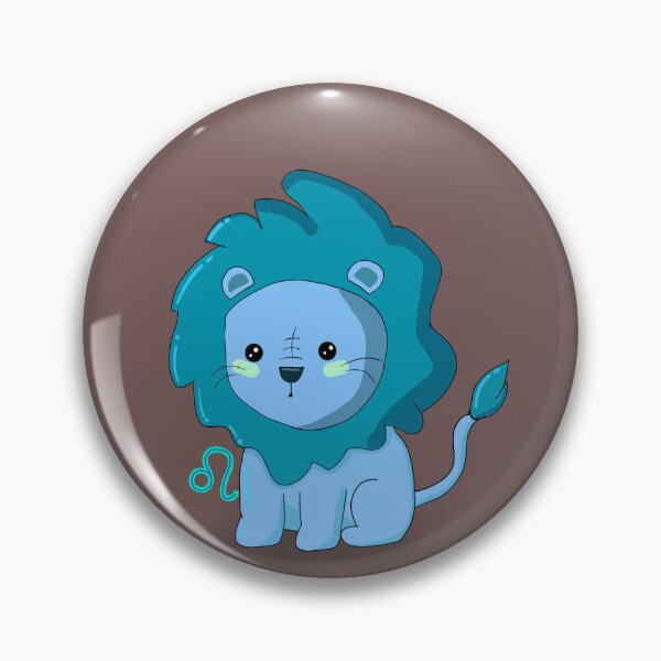 Item preview, Lil Leo Lion - Blue designed and sold by DoodlesbyEllieE.