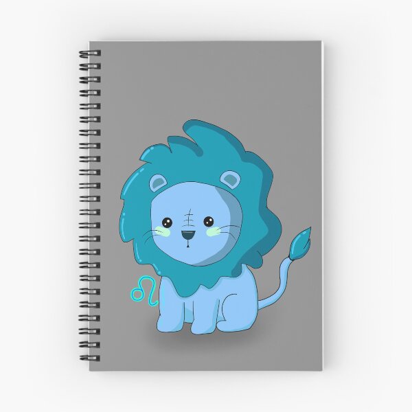 Item preview, Lil Leo Lion - Blue designed and sold by DoodlesbyEllieE.