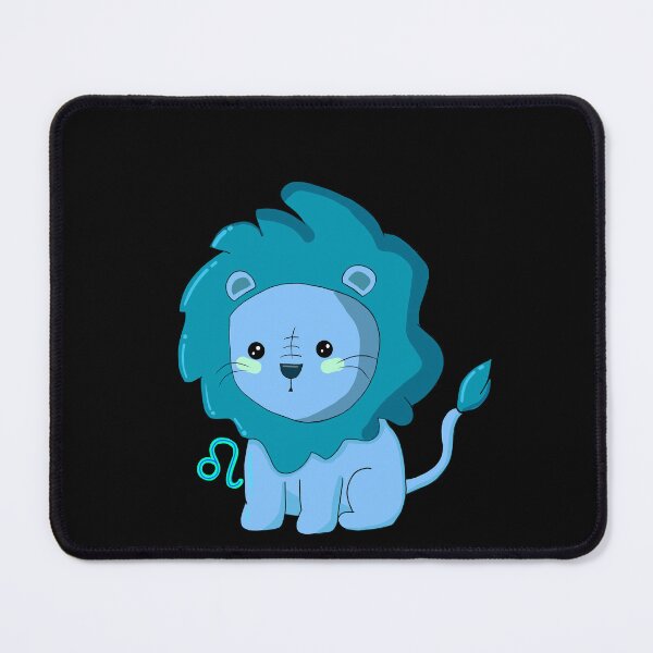 Item preview, Lil Leo Lion - Blue designed and sold by DoodlesbyEllieE.