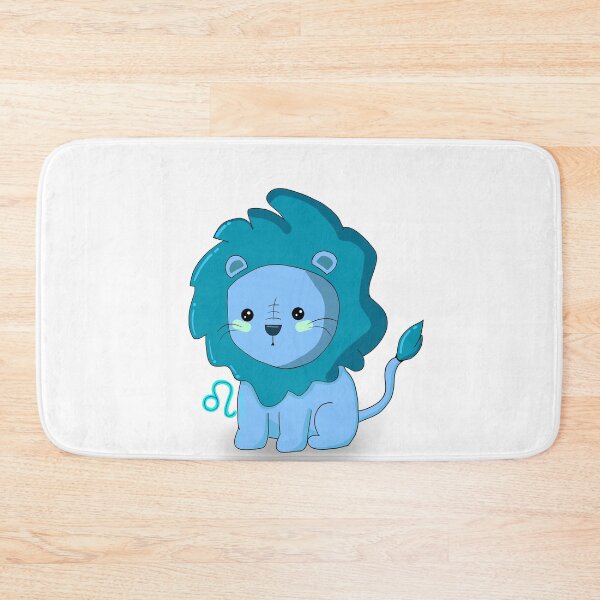 Item preview, Lil Leo Lion - Blue designed and sold by DoodlesbyEllieE.