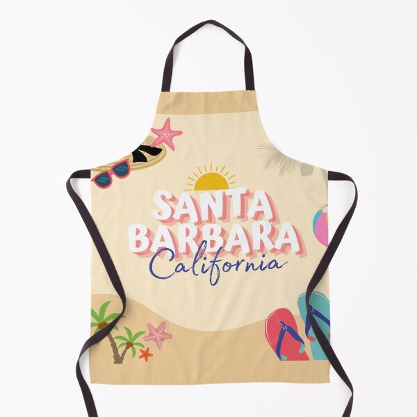 Item preview, Santa Barbara California Sunny Beach Design | Vacation Souvenir Art designed and sold by DonnaRaine.