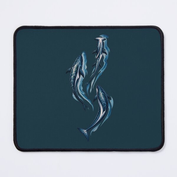 Item preview, Three Swimming Fish | Ocean Wildlife Illustration designed and sold by SHARPEI.