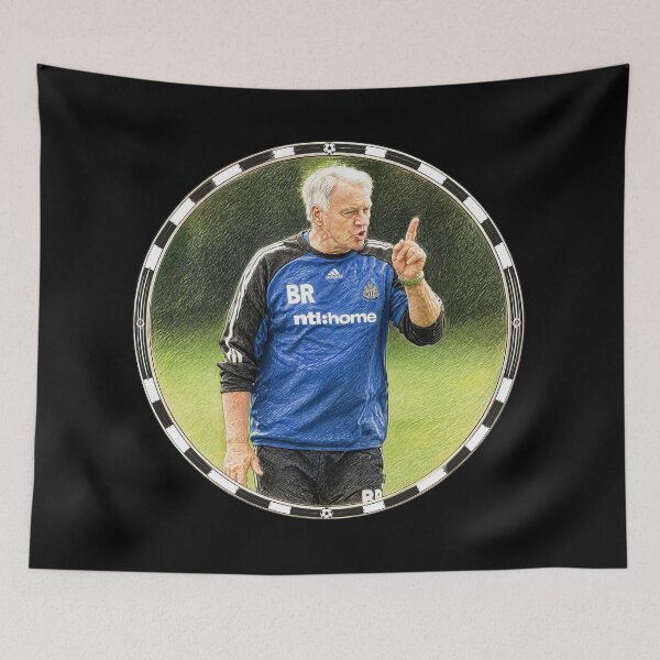 Item preview, Sir Bobby Robson (Legendary Manager of Newcastle United) designed and sold by LoveSomethingDifferent.