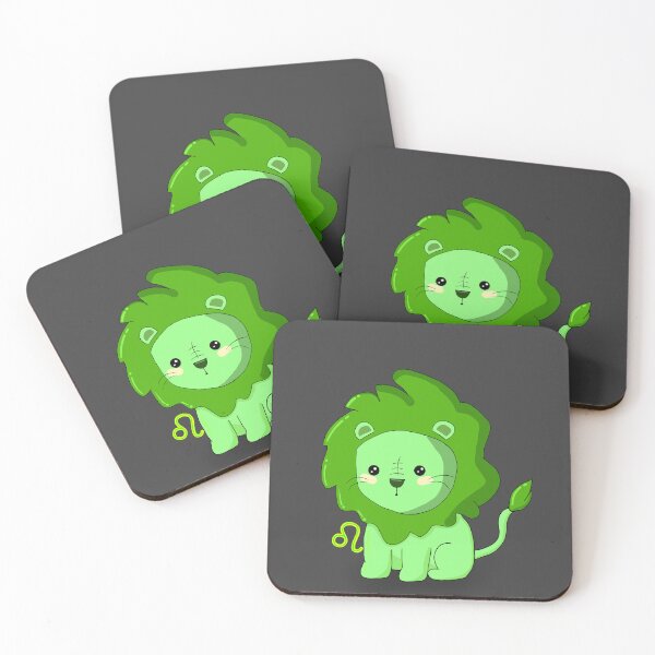 Item preview, Lil Leo Lion - Green designed and sold by DoodlesbyEllieE.