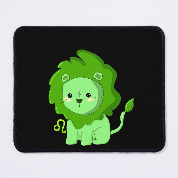 Item preview, Lil Leo Lion - Green designed and sold by DoodlesbyEllieE.