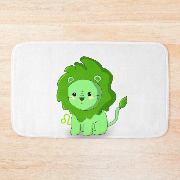 Item preview, Lil Leo Lion - Green designed and sold by DoodlesbyEllieE.