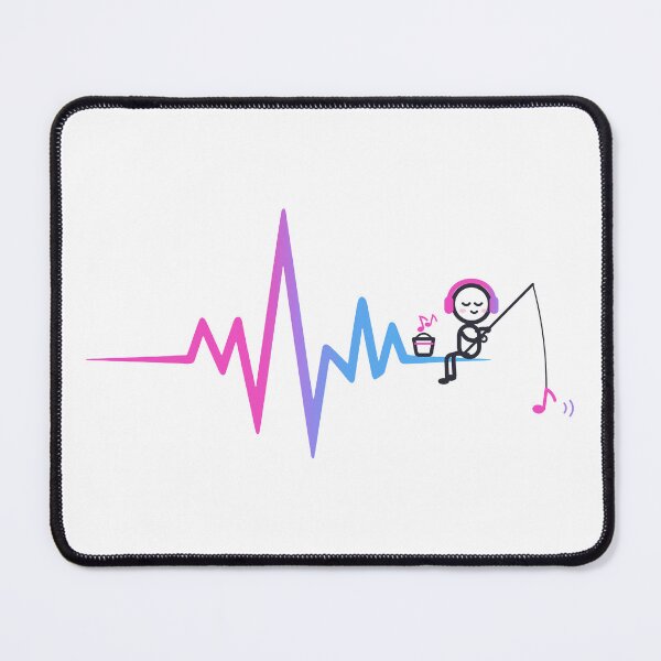 Item preview, Little Boy Fishing for Music Notes designed and sold by NeoFineFrame.