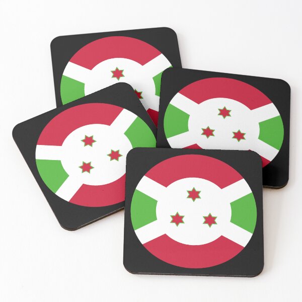 Item preview, Round Burundi Flag Icon | Circular Burundian Flag Button Element designed and sold by NTGUILTY.