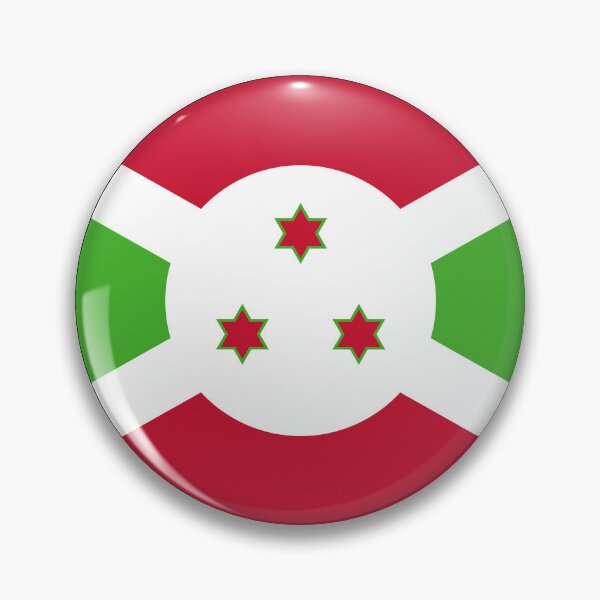Item preview, Round Burundi Flag Icon | Circular Burundian Flag Button Element designed and sold by NTGUILTY.