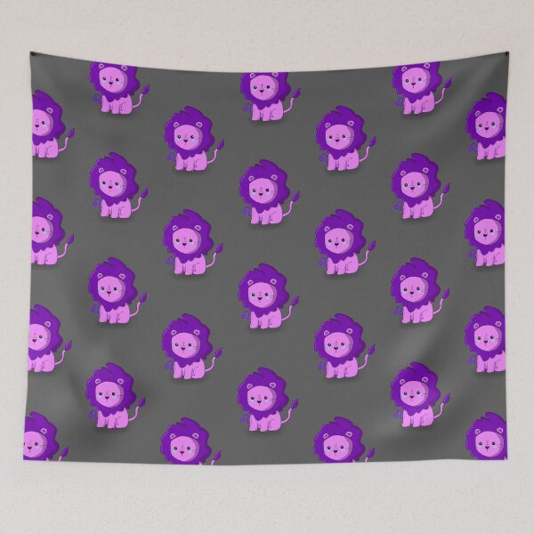 Item preview, Lil Leo Lion - Purple designed and sold by DoodlesbyEllieE.