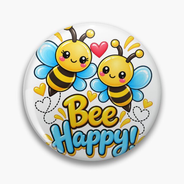 Item preview, Cute Bee Happy Cartoon Design designed and sold by Rhanises Lifestyle.