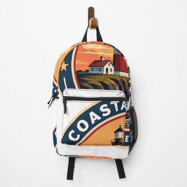 Item preview, Retro Lighthouse Ocean Travel Badge designed and sold by ArtifactVerse.