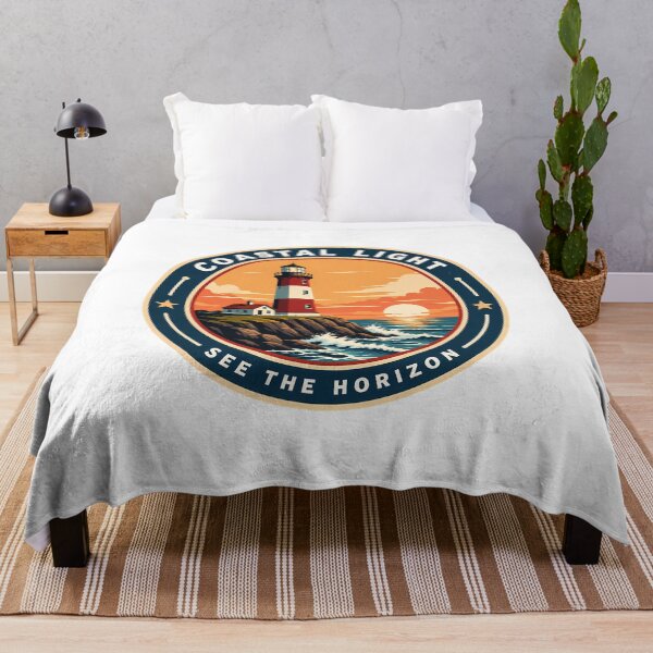 Item preview, Retro Lighthouse Ocean Travel Badge designed and sold by ArtifactVerse.