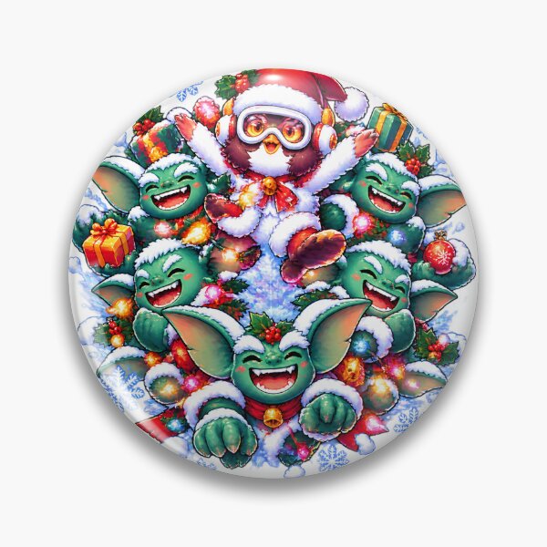 Item preview, We Wish You a Gremlin Christmas Festive Holiday Illustration designed and sold by Assasinatorczar.