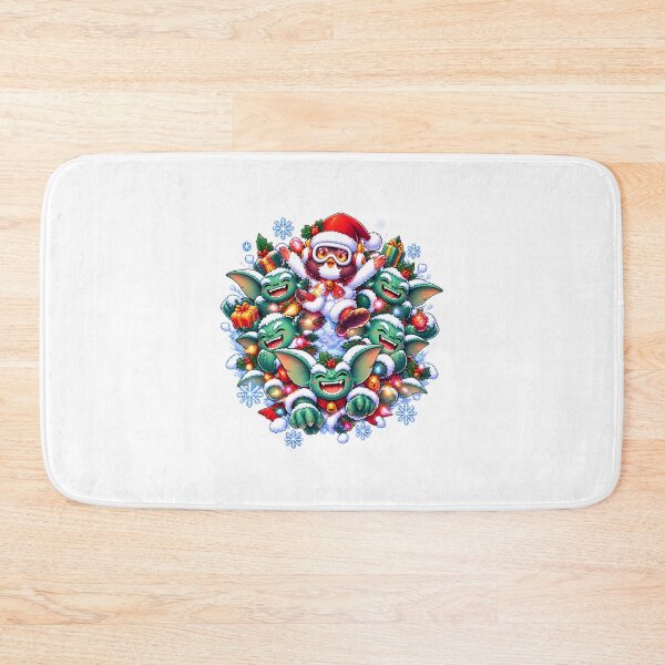 Item preview, We Wish You a Gremlin Christmas Festive Holiday Illustration designed and sold by Assasinatorczar.