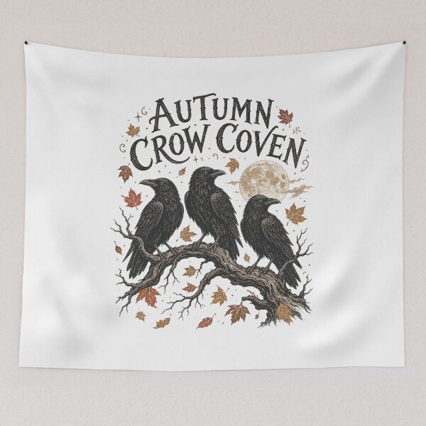 Item preview, Raven Gothic Fall Graphic Gift designed and sold by ice-apparel.