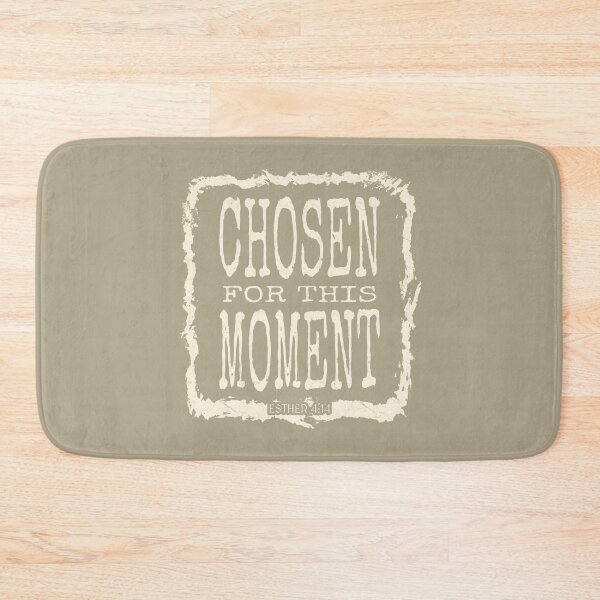 Item preview, Chosen for This Moment | Esther 4:14 Christian Design | yellowish white designed and sold by ZechJohnRB.