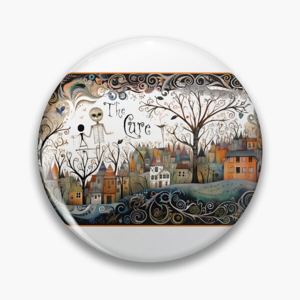 Item preview, The Cure Inspired Artistic Design with Dark Gothic Aesthetic designed and sold by Motorgasolina.