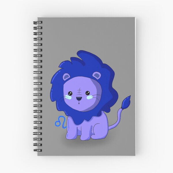 Item preview, Lil Leo Lion - Indigo  designed and sold by DoodlesbyEllieE.