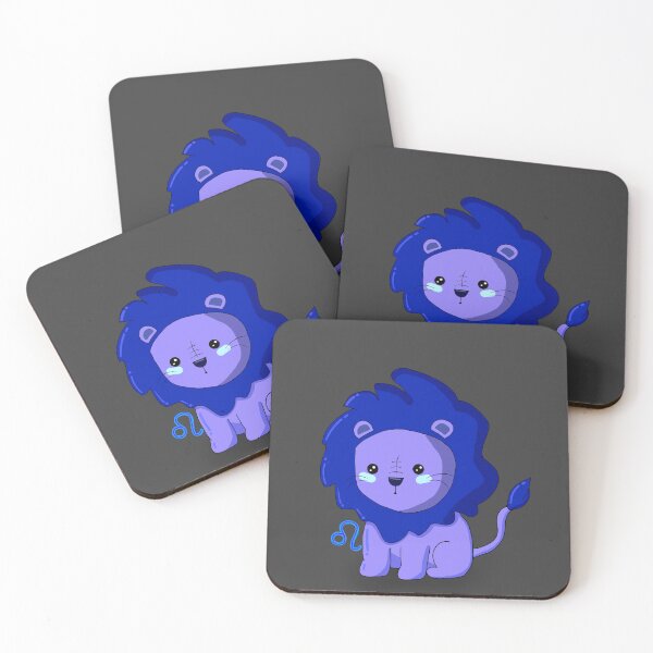 Item preview, Lil Leo Lion - Indigo  designed and sold by DoodlesbyEllieE.