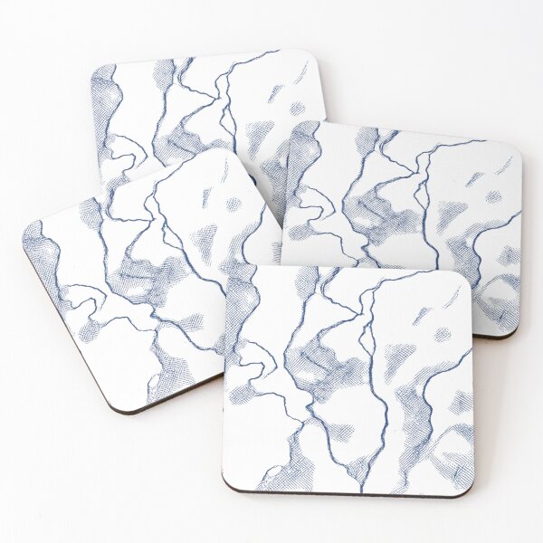 Item preview, Blue Cracks and Crevices designed and sold by briantwright19.