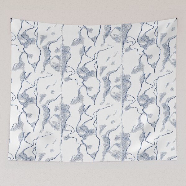Item preview, Blue Cracks and Crevices designed and sold by briantwright19.