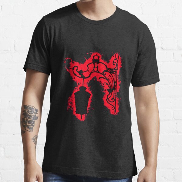 Silhouette lantern red and black silhouette Essential T-Shirt