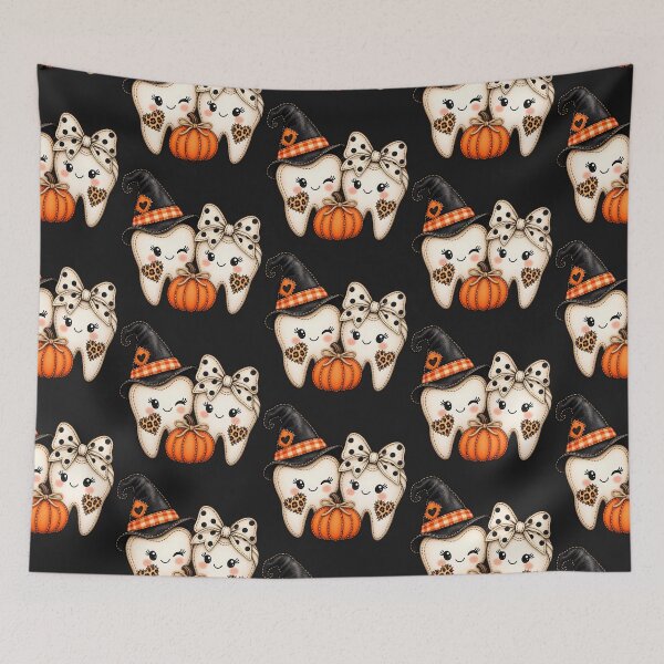 Item preview, Cute Halloween Dental Witch Teeth designed and sold by Lozarux.