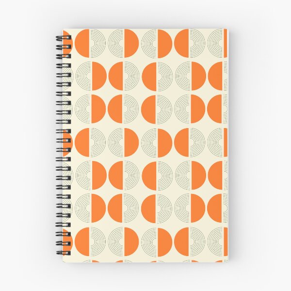 Item preview, Orange Lines Big Half Circles designed and sold by Swish-Designs.