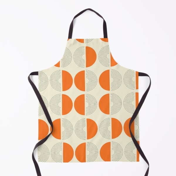 Item preview, Orange Lines Big Half Circles designed and sold by Swish-Designs.