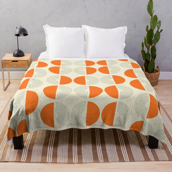 Item preview, Orange Lines Big Half Circles designed and sold by Swish-Designs.